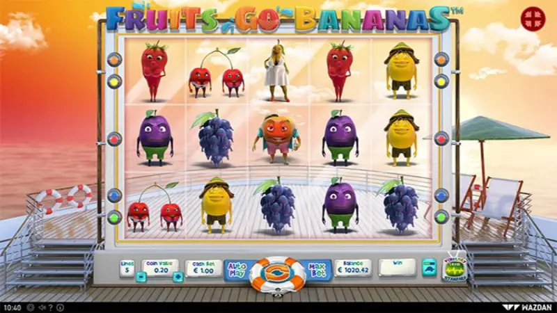Fruits Go Bananas