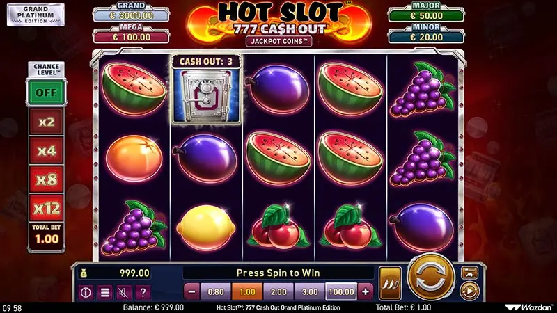 Hot Slot 777 Cash Out Grand Platinum Edition