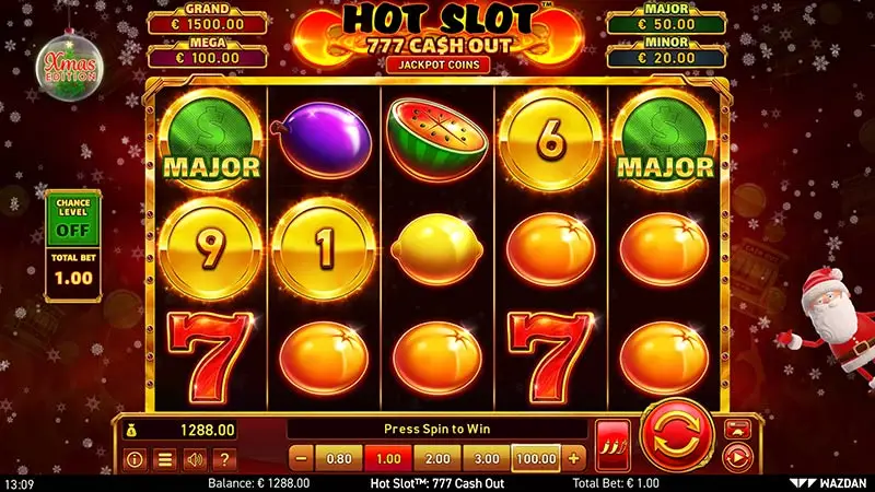 Hot Slot 777 Cash Out Xmas