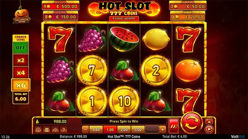 Hot Slot 777 Coins Halloween Edition