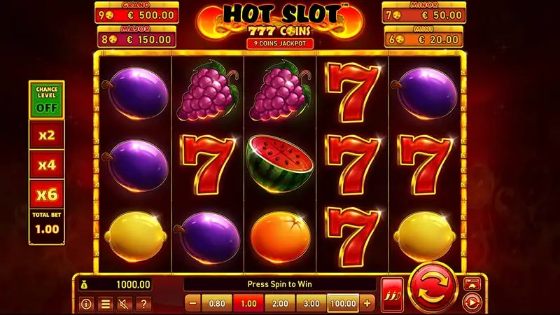 Hot Slot 777 Coins