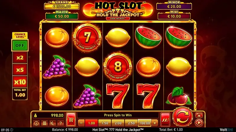 Hot Slot 777 Hold the Jackpot