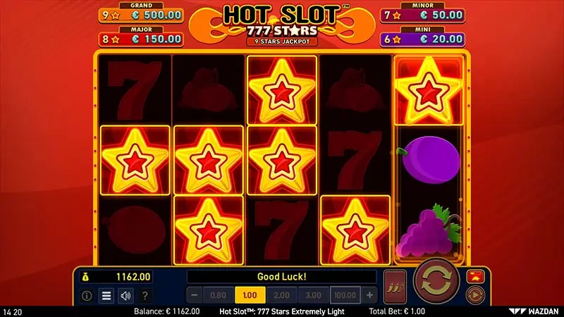 Hot Slot 777 Stars Extremely Light