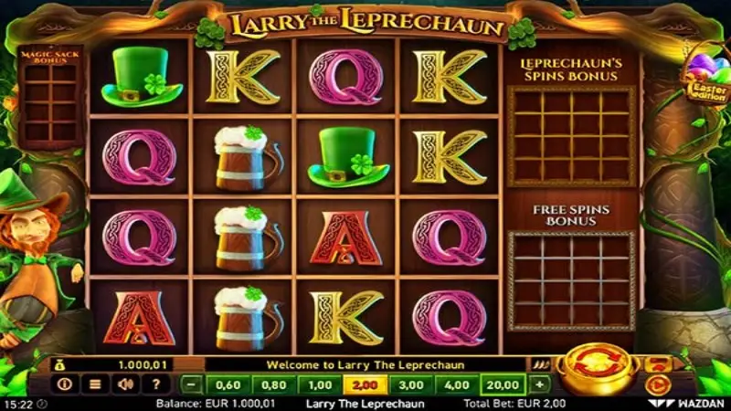Larry the Leprechaun Easter