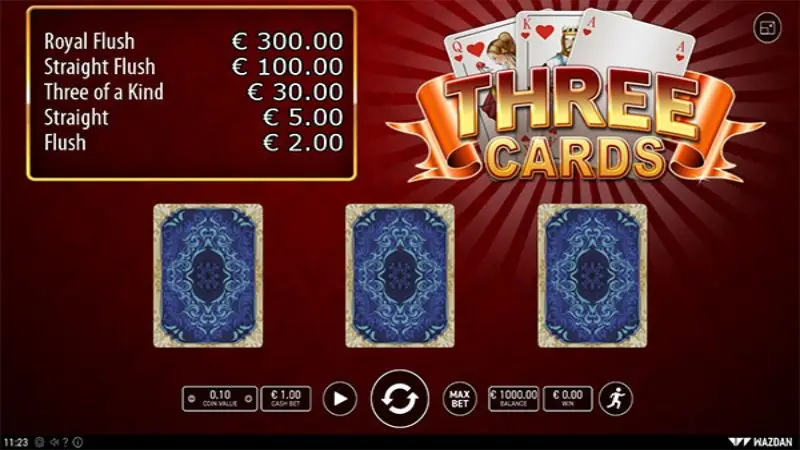 Three Cards