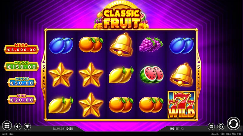 Classic Fruit Hold and Win