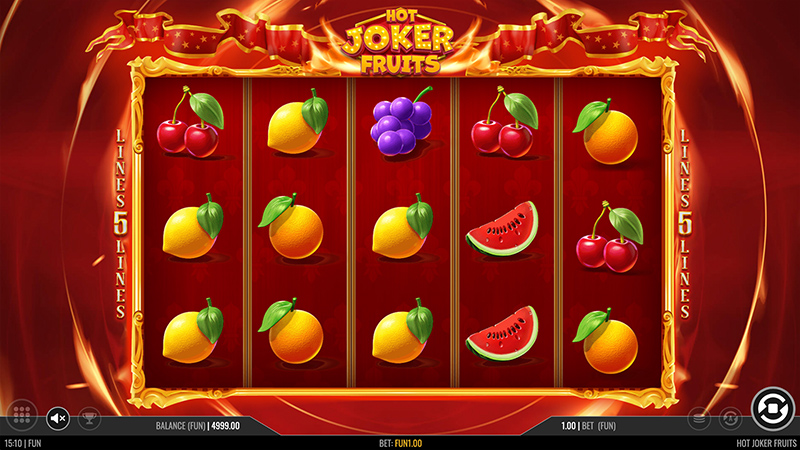 Hot Joker Fruits