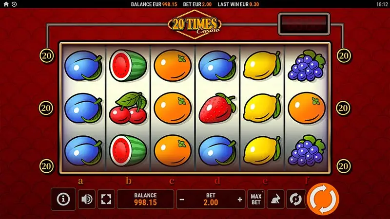 20 Times Casino