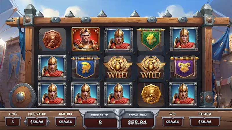 3 Gladiators vs Caesar