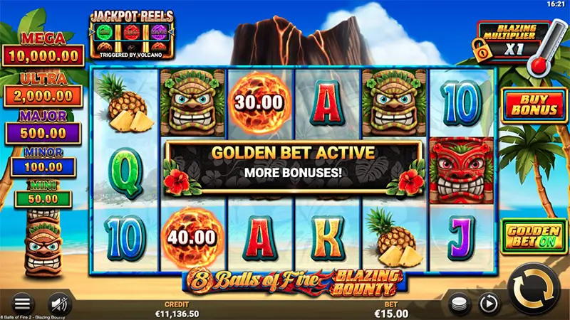 8 Balls of Fire Blazing Bounty