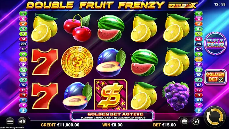 Double Fruit Frenzy DoubleMax
