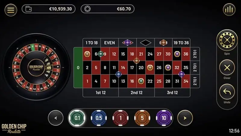 Golden Chip Roulette