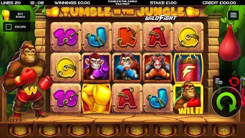 Tumble in the Jungle Wild Fight
