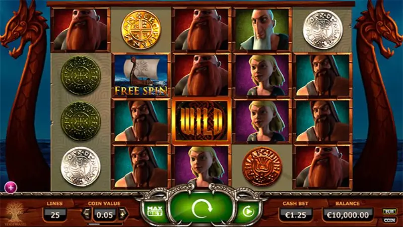 Vikings go wild