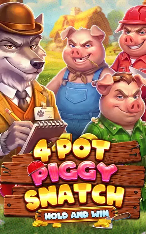 4 Pot Piggy Snatch Hold and Win