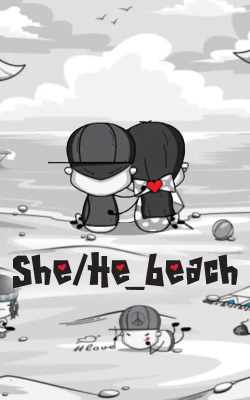 She-He beach