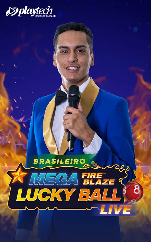 Mega Fire Blaze Lucky Ball Brasileiro