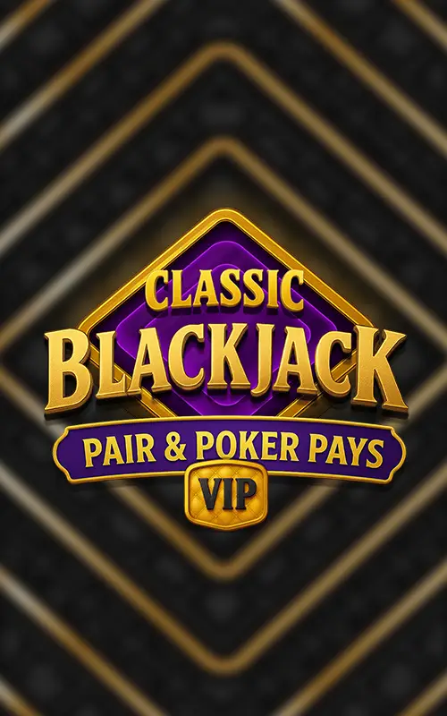 Classic Blackjack Pair and Poker Pays