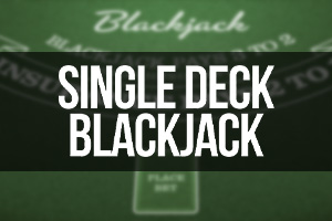 Single Deck Blackjack