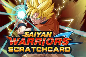 Saiyan Warriors Scratch Card