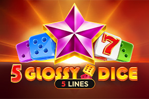5 Glossy Dice