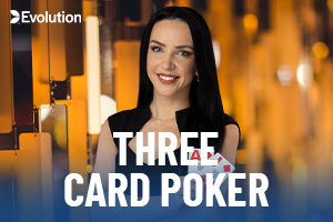 Evolution Live Casino Three Card Poker
