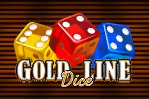 Gold Line Dice