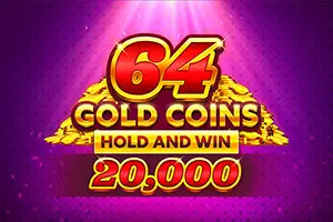 64 Gold Coins Hold and Win 20000