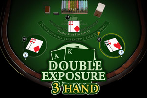 Blackjack Double Exposure 3 Hand