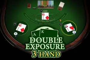 Blackjack Double Exposure 3 Hand