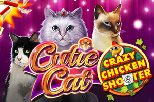 Cutie Cat Crazy Chicken Shooter
