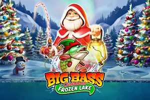 Big Bass Christmas Frozen Lake