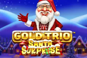 Gold Trio Santa Surprise
