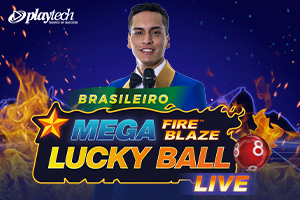 Mega Fire Blaze Lucky Ball Brasileiro