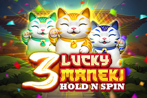 3 Lucky Maneki Hold and Spin