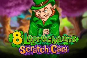 8 Leprechauns Scratch Card