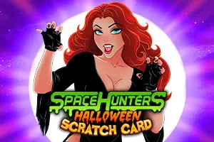 Space Hunters Halloween Scratch Card