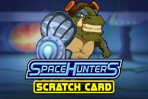 Space Hunters Scratch Card