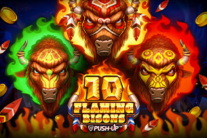 10 Flaming Bisons