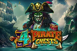 4 Pirate Chests