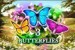 3 butterflies
