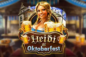 Heidi at the oktoberfest