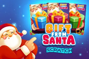 Gift From Santa Blue