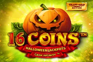 16 Coins Grand Gold Edition Halloween Jackpots