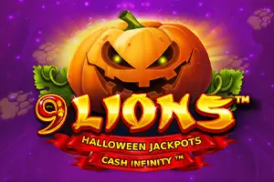 9 Lions Hold The Jackpot Halloween Jackpots