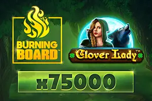 Clover Lady Burning Board