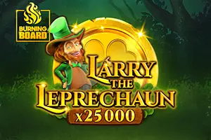 Larry the Leprechaun Burning Board