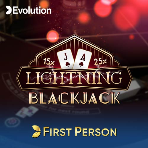 First Person Lightning Blackjack