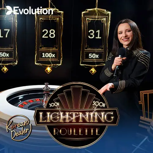 Korean Dealer Lightning Roulette