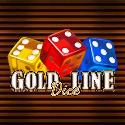 Gold Line Dice